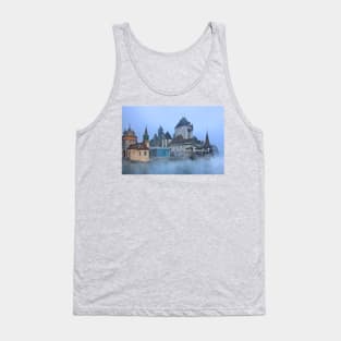 Oberhofen castle floating in the mist Tank Top